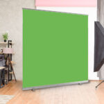 Chroma key green screens for live streaming and content creation