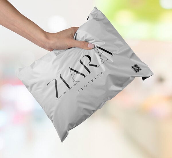 Plastic Mailing Bags Personalised with Custom Branding