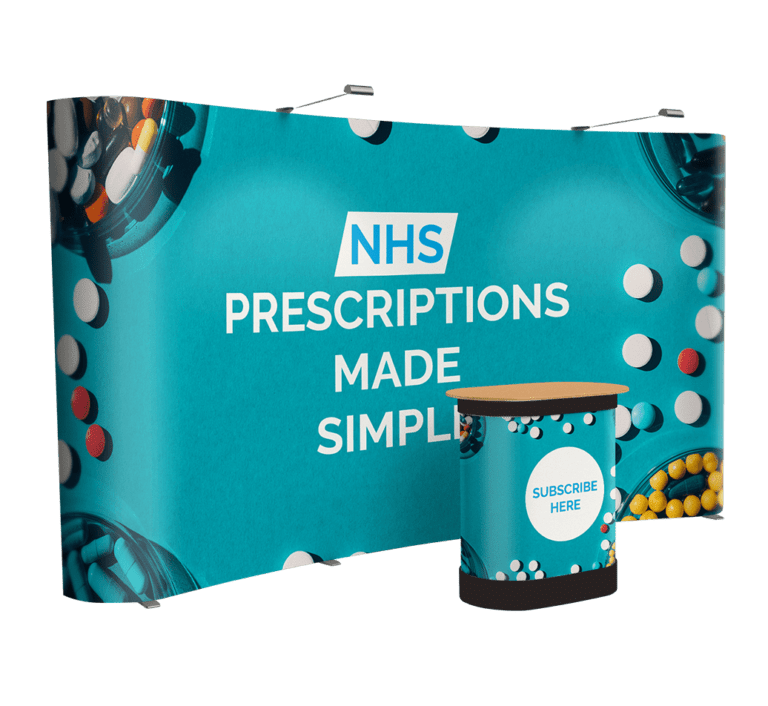 PopUps Curved PopUp Banner Display