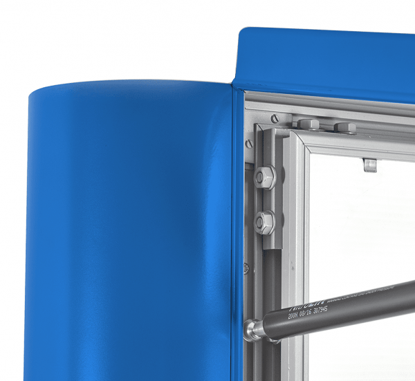 Post Mounted LED Light Box Frame