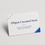 350gsm Uncoated Business Cards