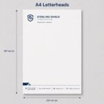 A4 Single & Double Sided Letterheads