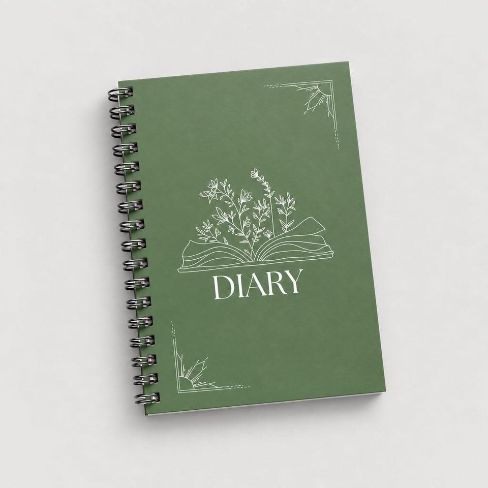 Custom Printed A5 Diaries