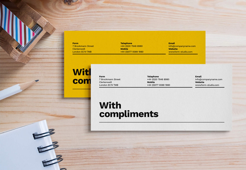 Professional Compliment Slip Printing