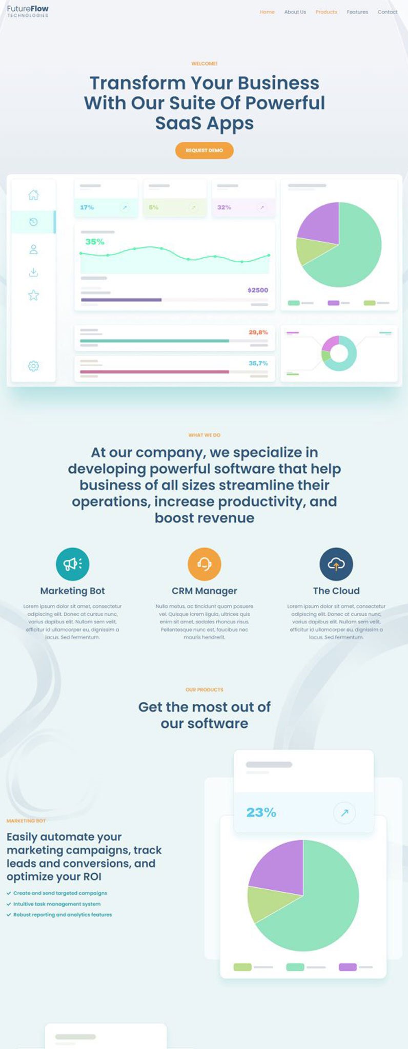 Digital Agency Website 005