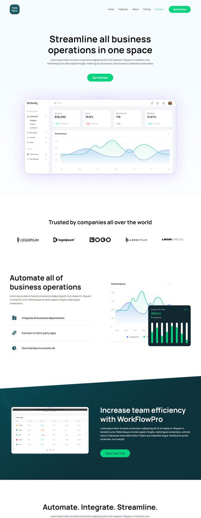 Digital Agency Website 006