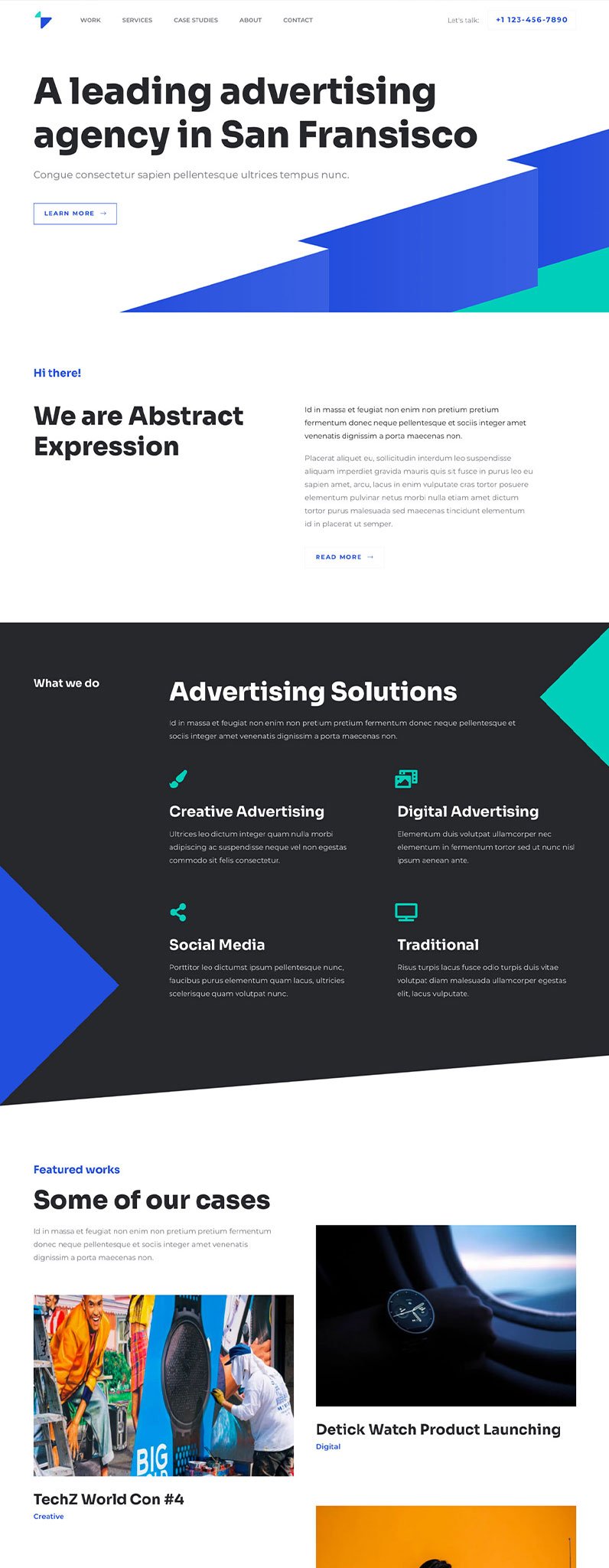 Digital Agency Website 008