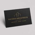 Gold Foil Business Cards