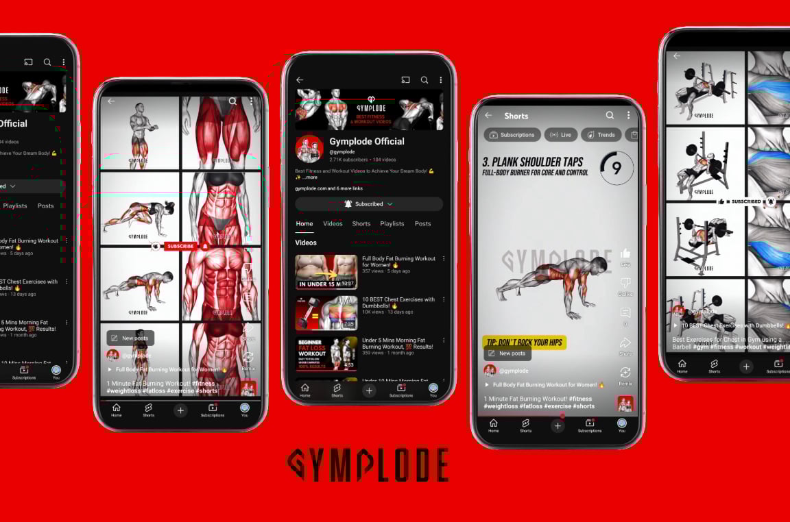 Gymplode Youtube Channel