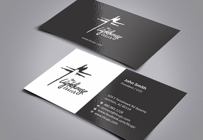 Double Sided Gloss Laminated Business Cards