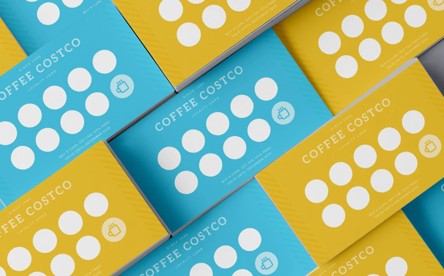 Folded Loyalty Cards with a Twist