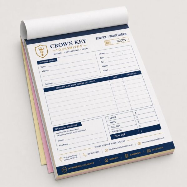 Custom Printed NCR Pads