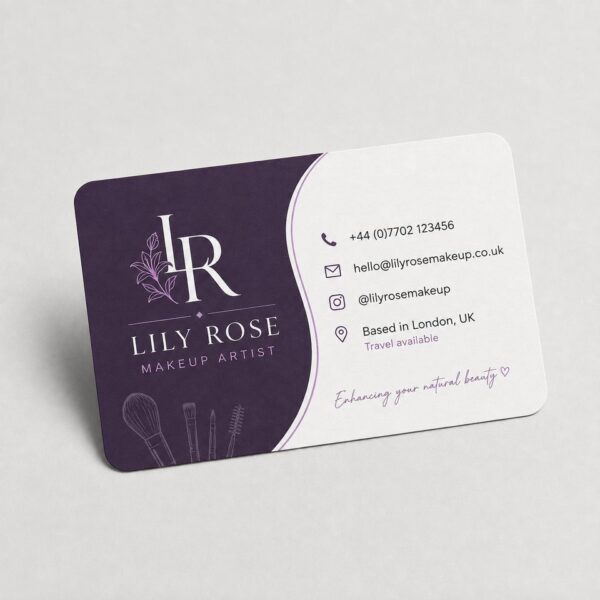 Rounded Corner Business Cards