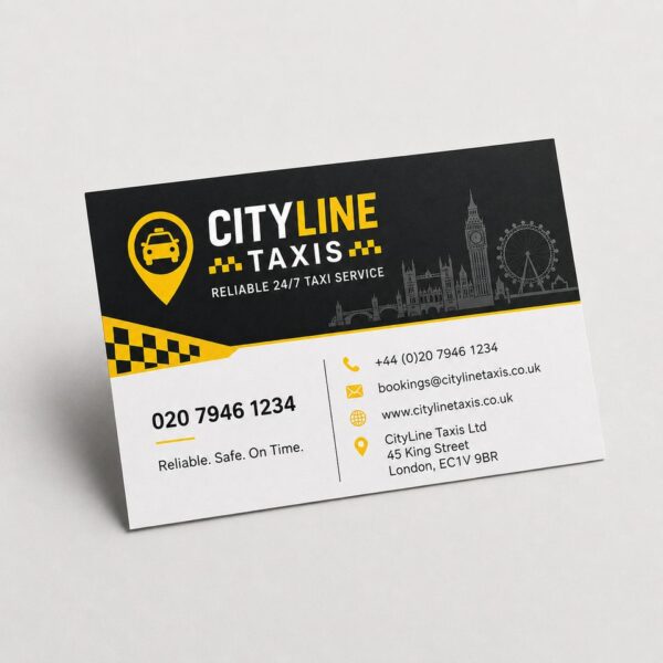 Taxi Business Cards