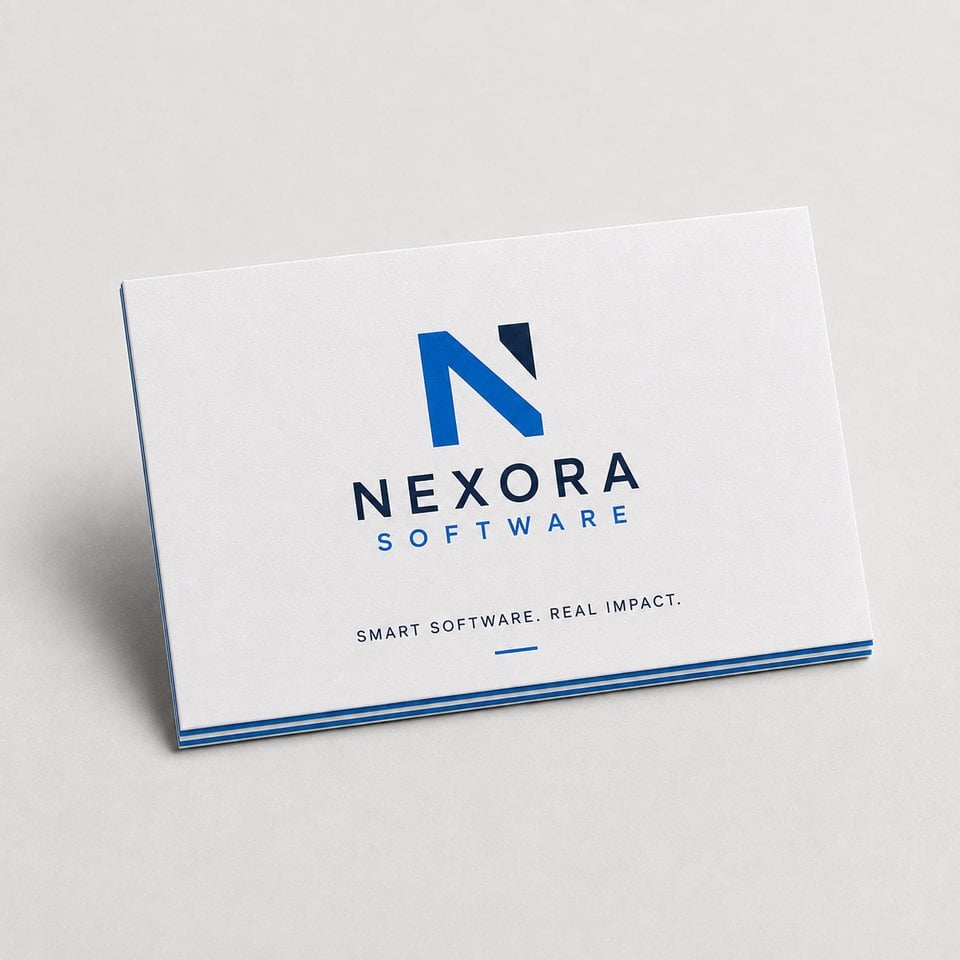 Triple Layered Business Cards