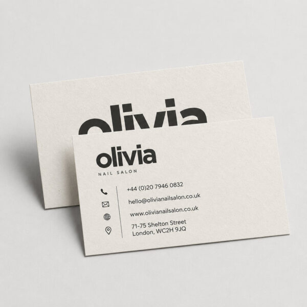 Uncoated Business Cards